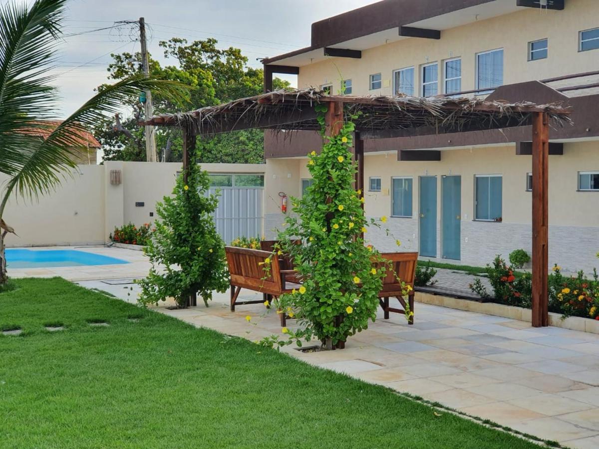 Pousada Canto Da Barra Fortim Exterior foto